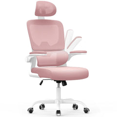 Chaise de Bureau Ergonomique Premium – Soutien Lombaire Dynamique, Dossier Respirant & Accoudoirs Relevables