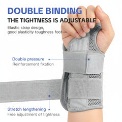 Attelle de Poignet Ergonomique en Coton – Soulagement, Maintien & Confort 24h/24