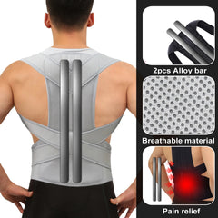Correcteur de Posture Ergonomique – Redresse le Dos & Soulage les Douleurs Dorsales