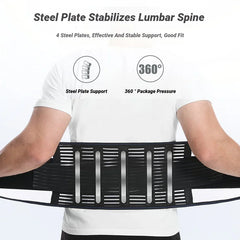 Ceinture de Soutien Lombaire à Double Compression – Maintien 360° et Soulagement du Dos