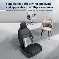 Coussin de Soutien Lombaire à Mémoire de Forme | Confort Ergonomique & Soulagement du Dos