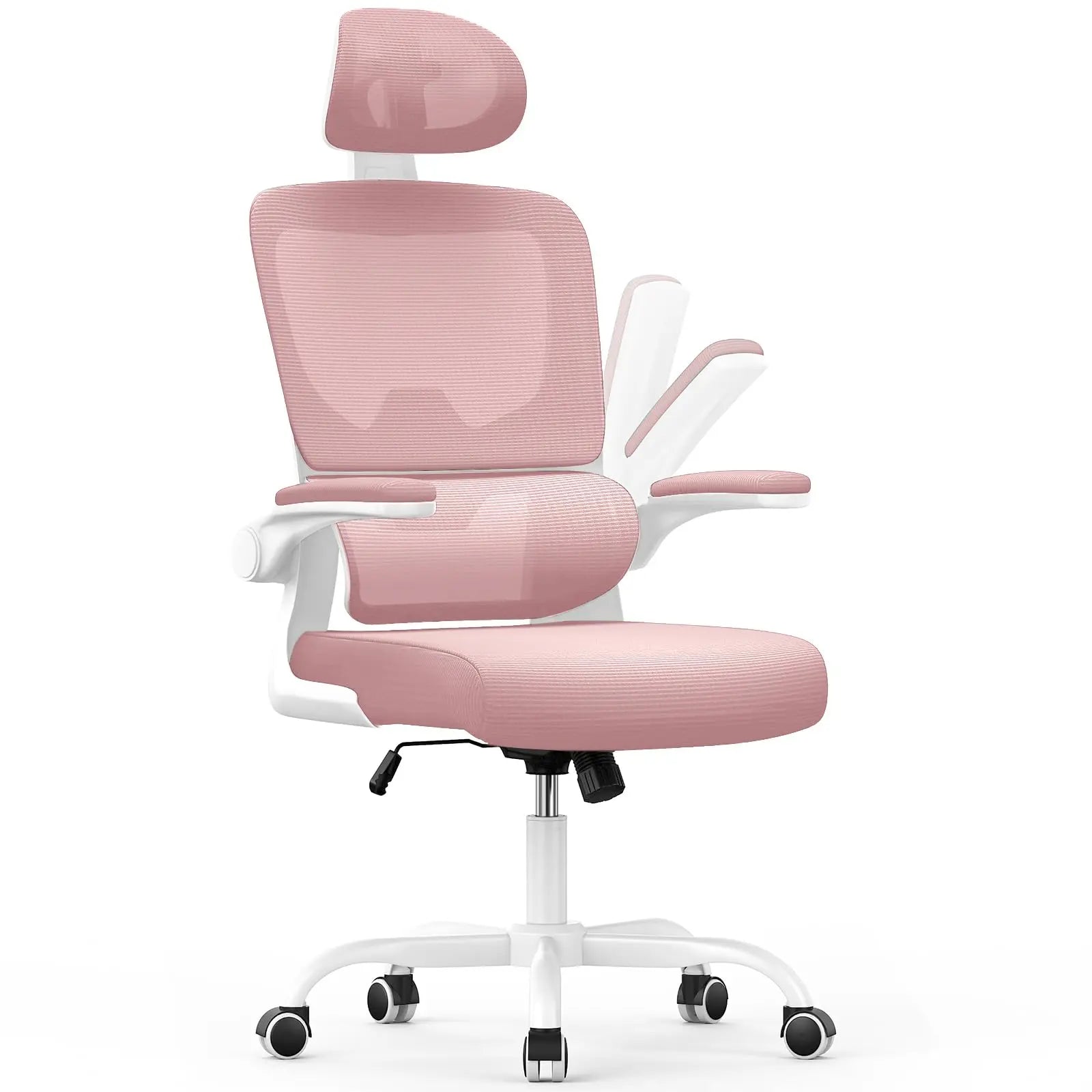 Chaise de Bureau Ergonomique Premium – Soutien Lombaire Dynamique, Dossier Respirant & Accoudoirs Relevables