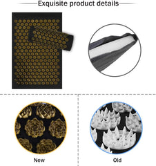 Tapis d’Acupression avec Coussin – Relaxation, Soulagement & Bien-Être à Domicile