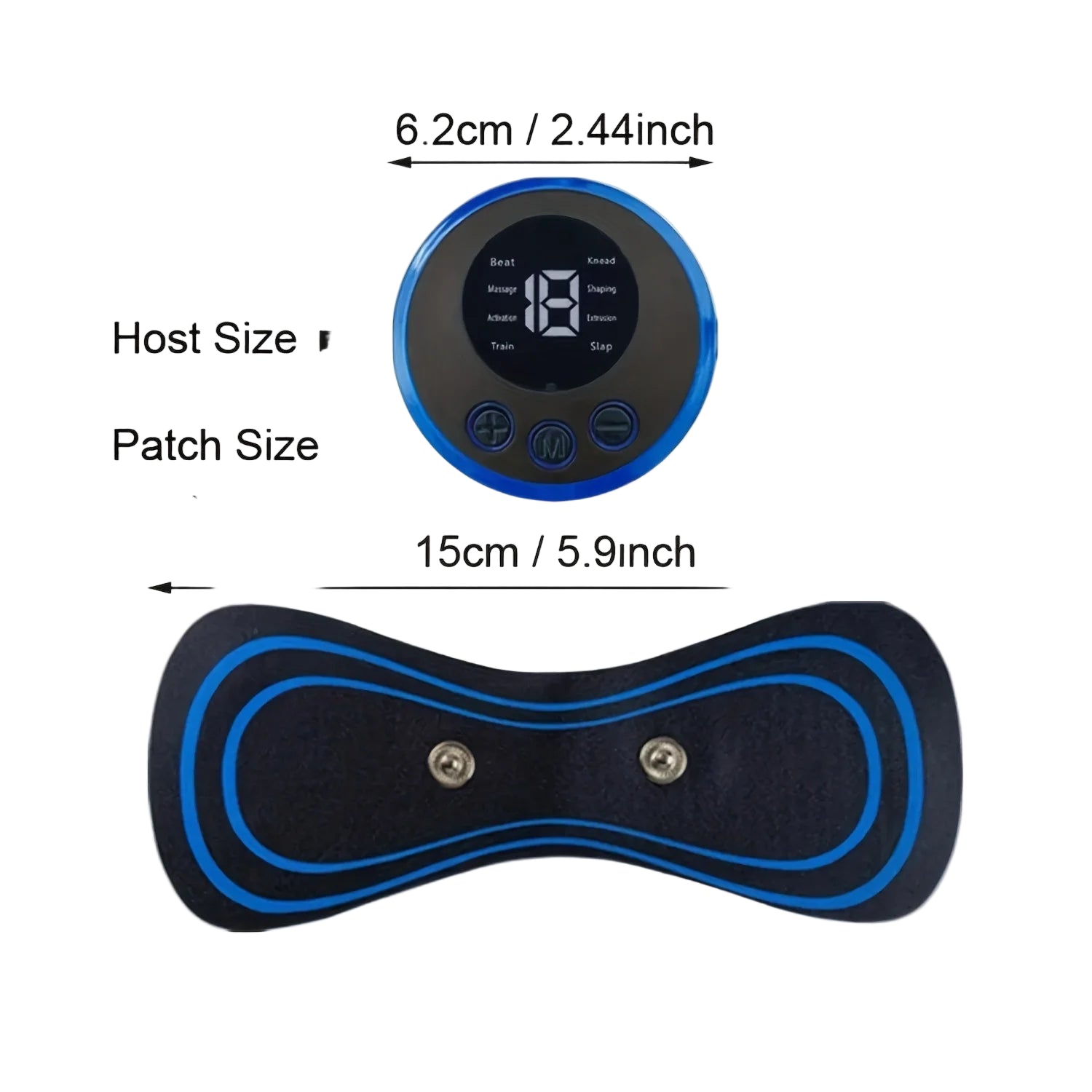Mini Appareil de Massage EMS – Détente Musculaire & Soulagement Naturel