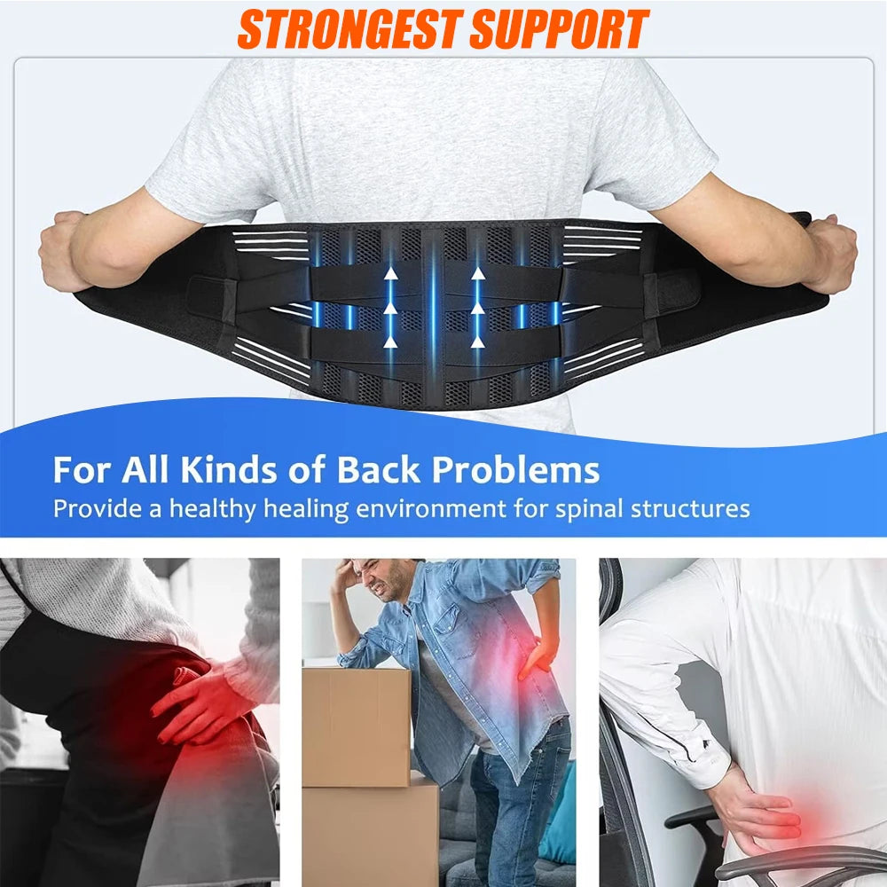 Ceinture Lombaire Orthopédique 360° – Soutien Médical, Soulagement et Posture Parfaite