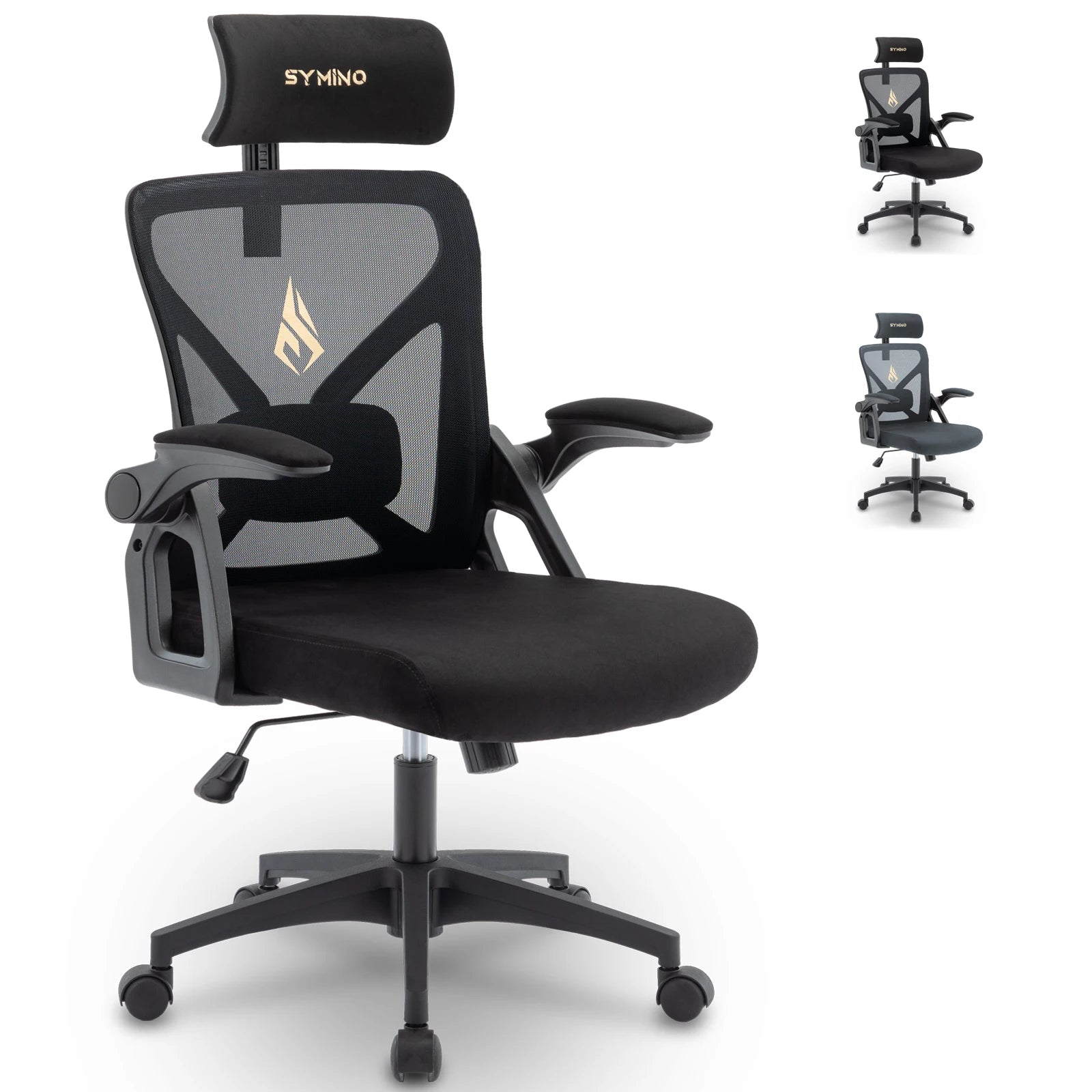 Chaise de Bureau Ergonomique – Confort, Soutien Lombaire & Design Moderne