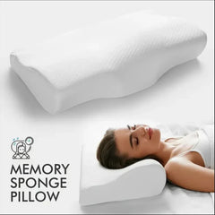 Oreiller Orthopédique à Mémoire de Forme – Soutien Cervical & Sommeil Réparateur
