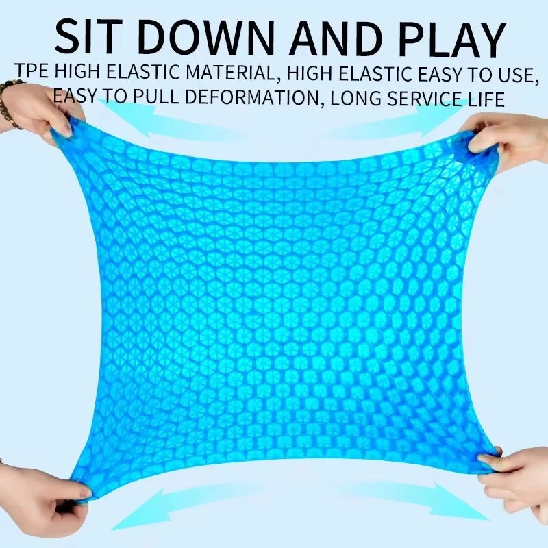 Coussin en Gel Alvéolaire – Confort Rafraîchissant et Soulagement du Coccyx