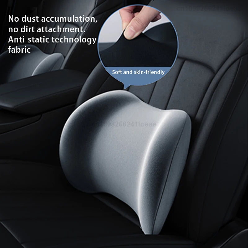 Coussin de Soutien Lombaire à Mémoire de Forme | Confort Ergonomique & Soulagement du Dos