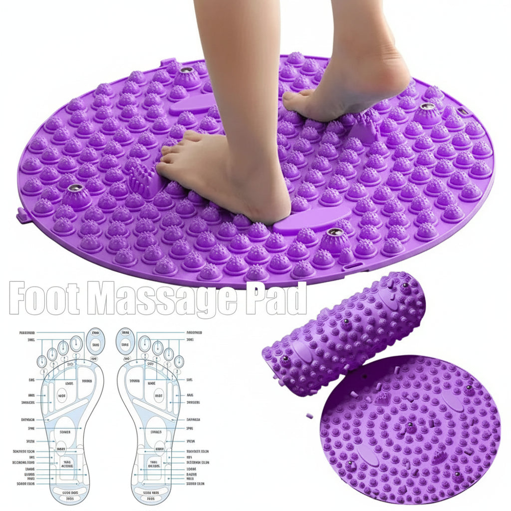 Tapis de Massage Magnétique pour les Pieds – Réflexologie, Détente & Stimulation Naturelle