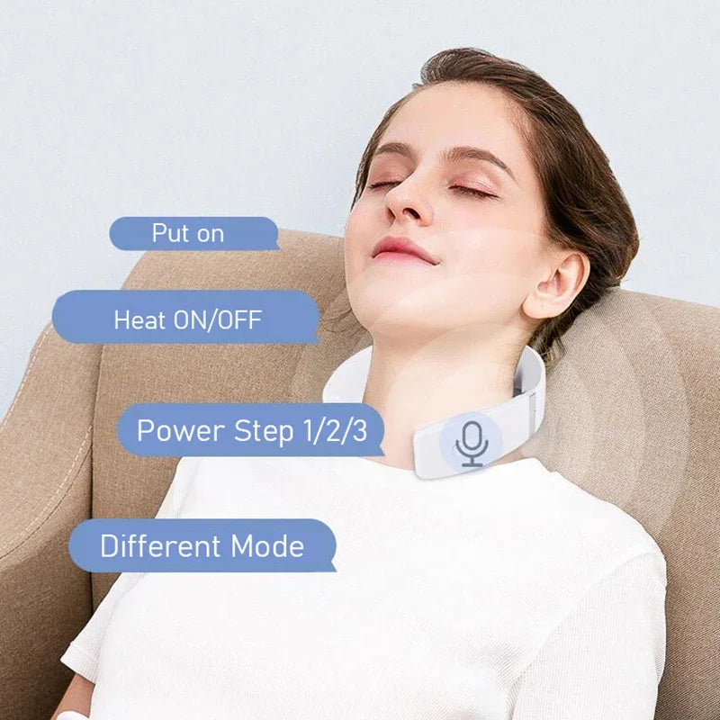 Appareil de Massage Cervical Intelligent – Détente Musculaire & Relaxation Profonde