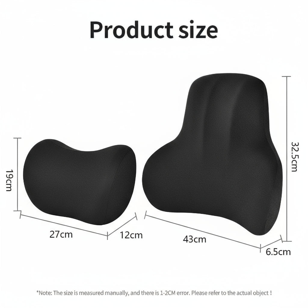 Coussin Lombaire Ergonomique – Soulage les Douleurs de Dos & Améliore la Posture