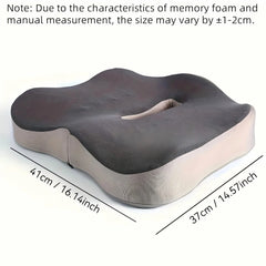 Coussin de Siège Ergonomique à Mémoire de Forme – Confort Prolongé & Soutien Postural