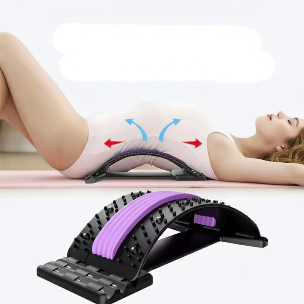 Appareil d’Étirement Lombaire 3 Niveaux | Soulagement du Dos & Correction Posturale – Sampain