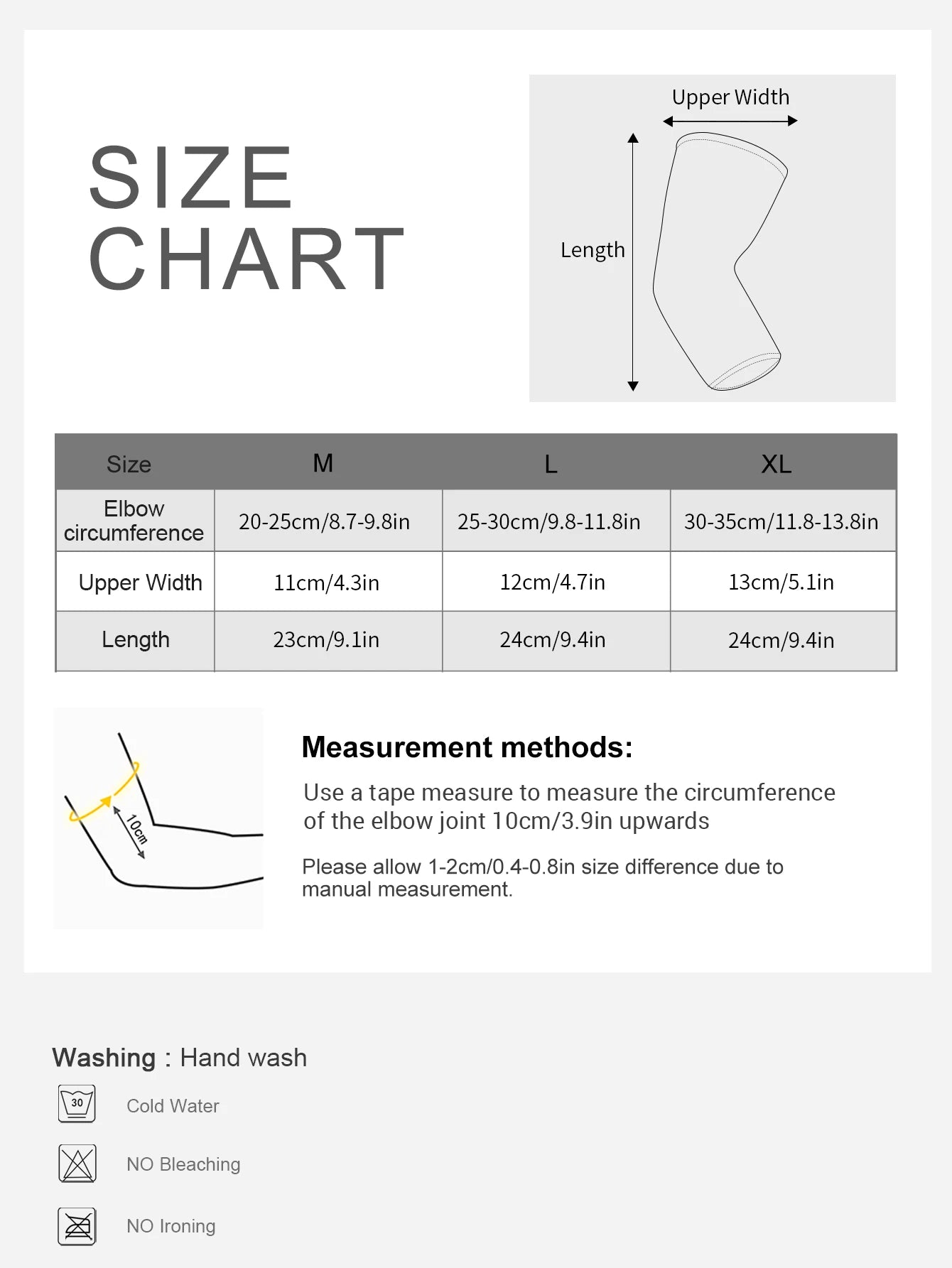 Manchon de Compression Élastique – Maintien Articulaire & Soutien Musculaire