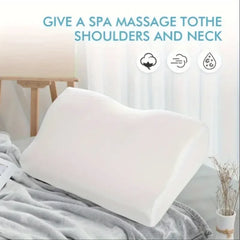 Oreiller Orthopédique à Mémoire de Forme – Soutien Cervical & Sommeil Réparateur