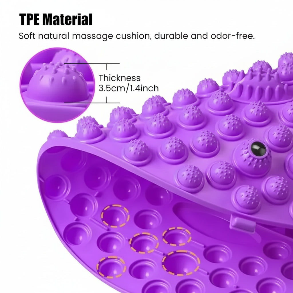 Tapis de Massage Magnétique pour les Pieds – Réflexologie, Détente & Stimulation Naturelle