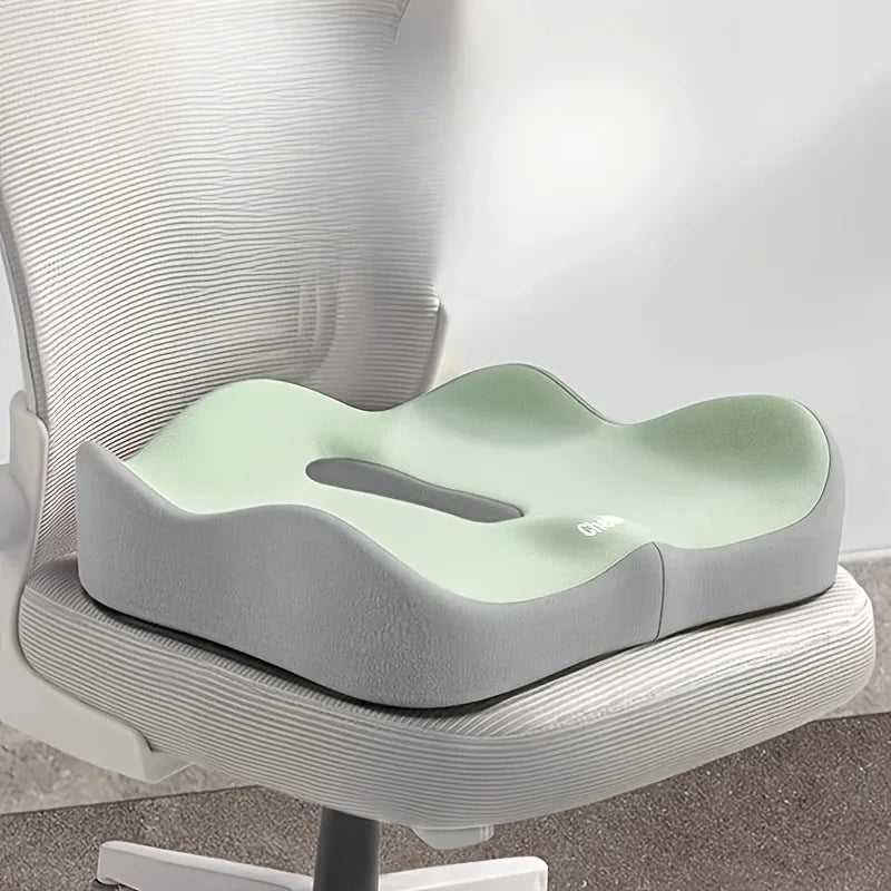 Coussin de Siège à Mémoire de Forme – Soutien Ergonomique et Effet Massage