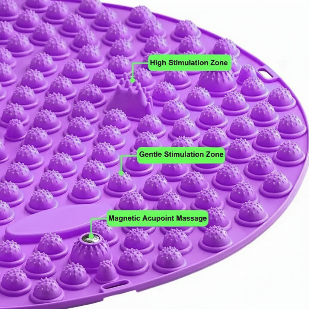 Tapis de Massage Magnétique pour les Pieds – Réflexologie, Détente & Stimulation Naturelle