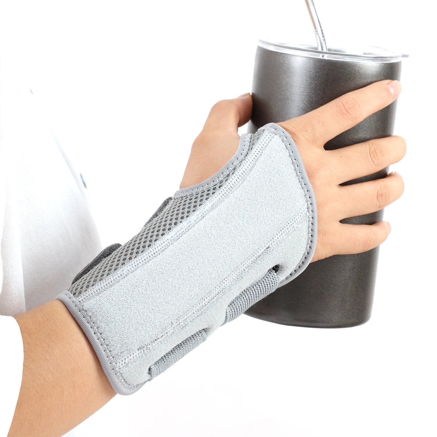 Attelle de Poignet Ergonomique en Coton – Soulagement, Maintien & Confort 24h/24