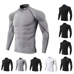 T-shirt de Compression Homme – Maintien Musculaire & Confort Thermique