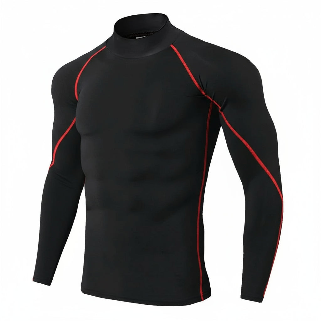 T-shirt de Compression Homme – Maintien Musculaire & Confort Thermique