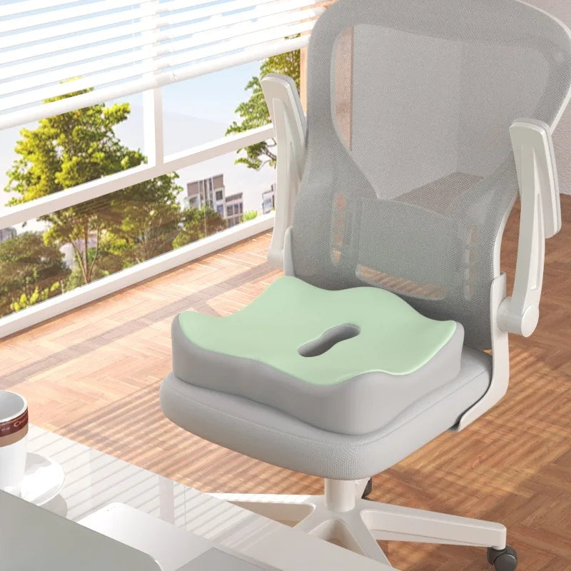 Coussin de Siège à Mémoire de Forme – Soutien Ergonomique et Effet Massage