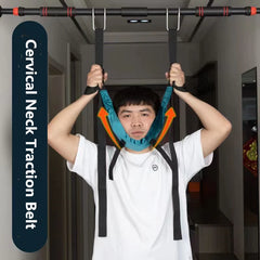 Dispositif de Traction Cervicale Suspendue – Soulagement Naturel des Douleurs du Cou