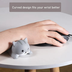 Tapis de Souris Mignon avec Repose Poignet – Chat, Lapin, Cochon ou Chien | Ergonomique & Confortable
