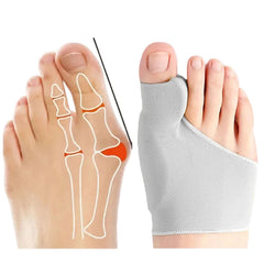 Correcteur Hallux Valgus en Gel Souple – Soulage et Corrige Naturellement les Oignons du Pied 👣