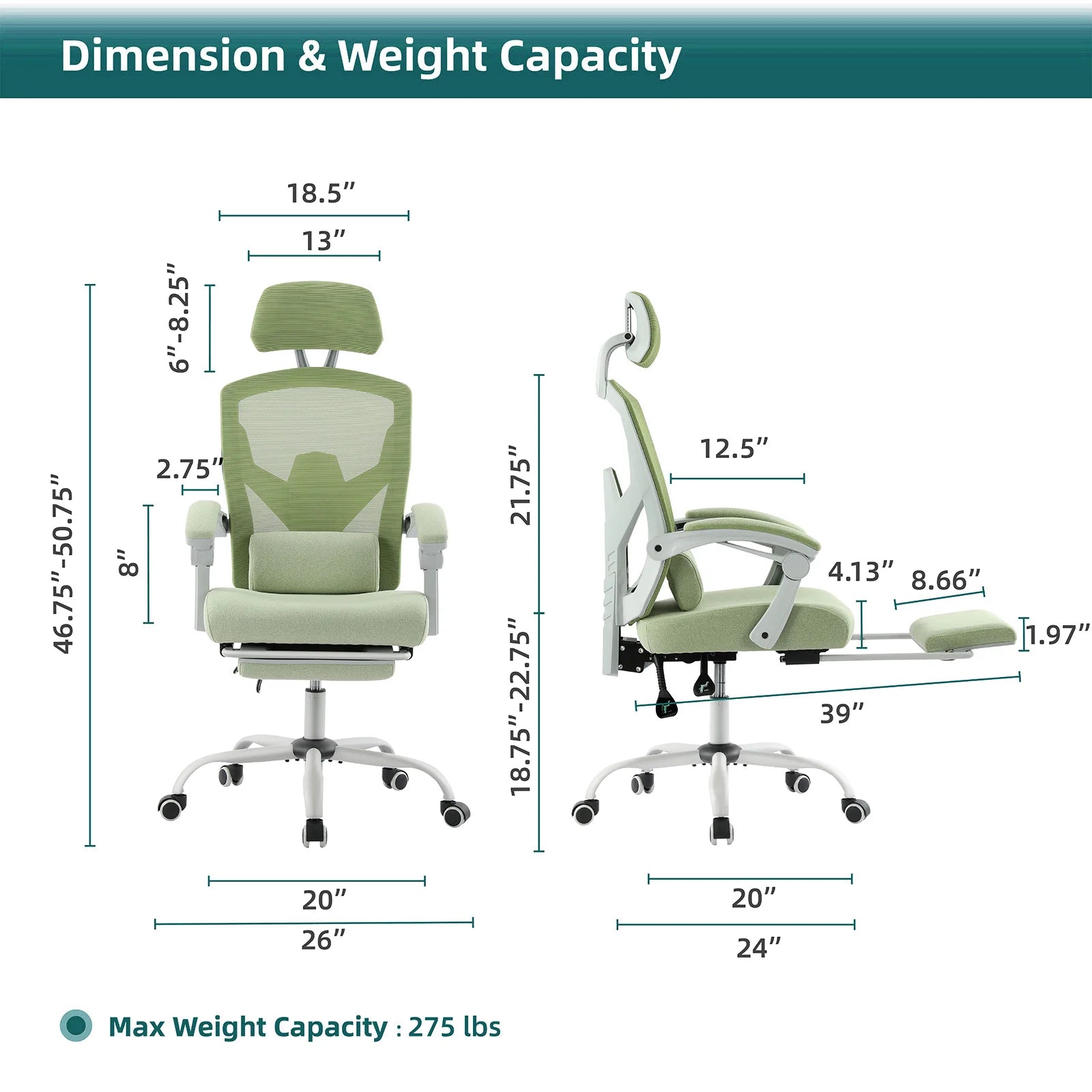 Chaise de Bureau Ergonomique Premium – Soutien Lombaire Dynamique, Accoudoirs Relevables & Maille Respirante