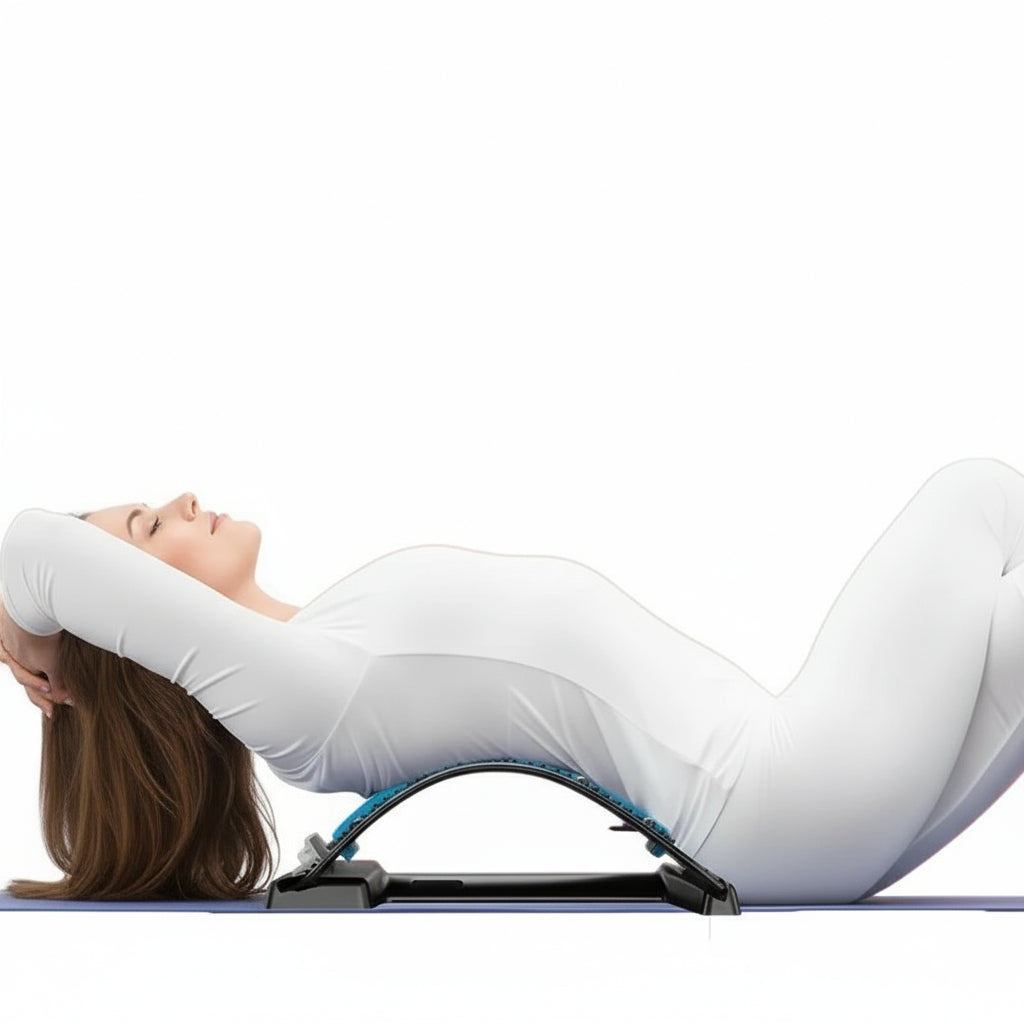 Appareil d’Étirement Lombaire 3 Niveaux | Soulagement du Dos & Correction Posturale – Sampain