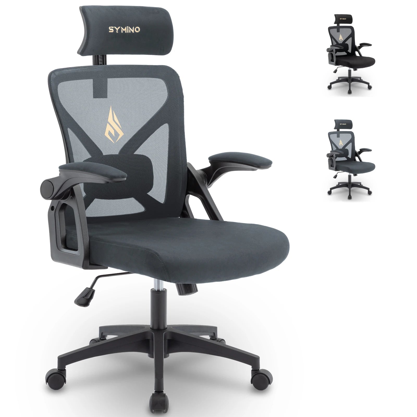 Chaise de Bureau Ergonomique – Confort, Soutien Lombaire & Design Moderne