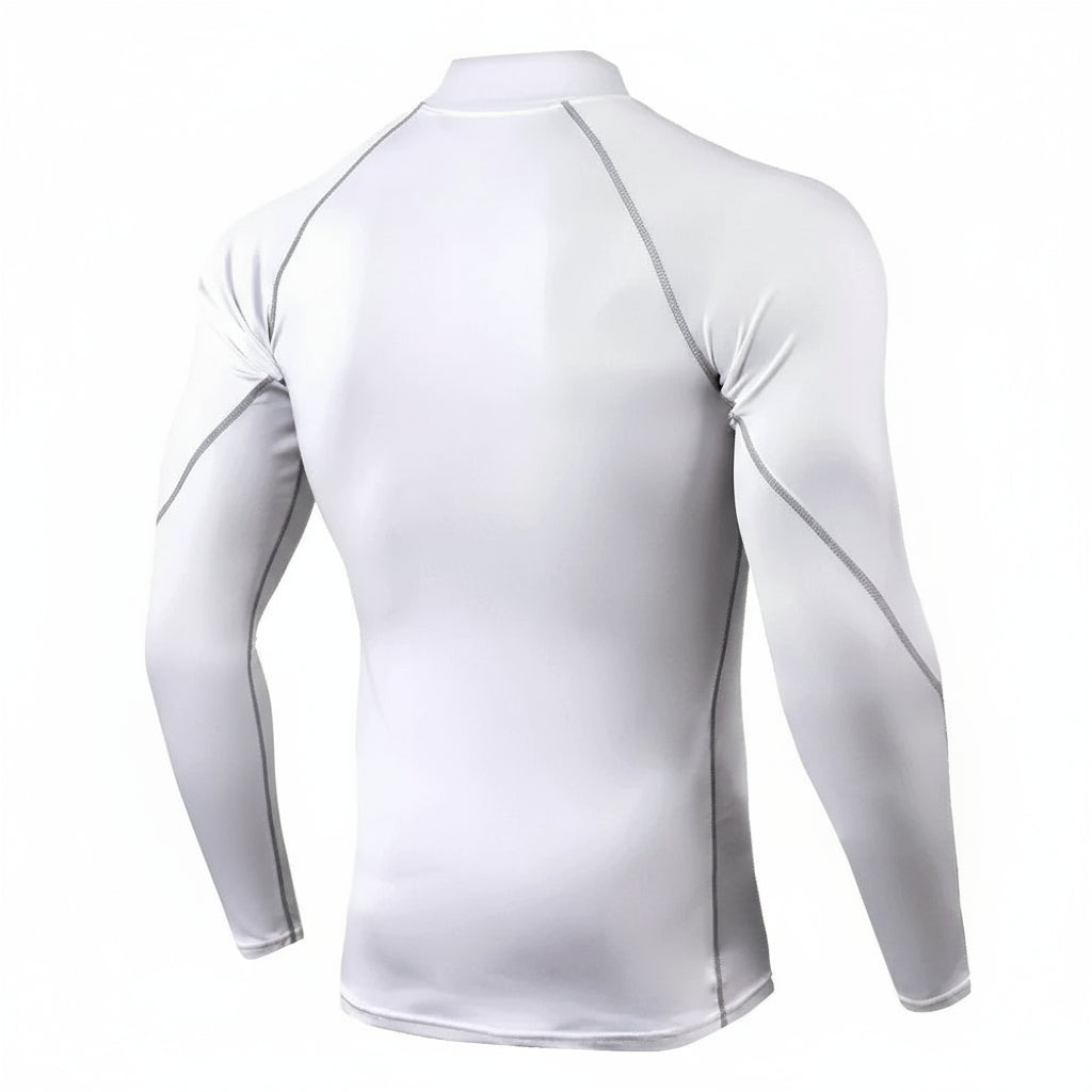 T-shirt de Compression Homme – Maintien Musculaire & Confort Thermique