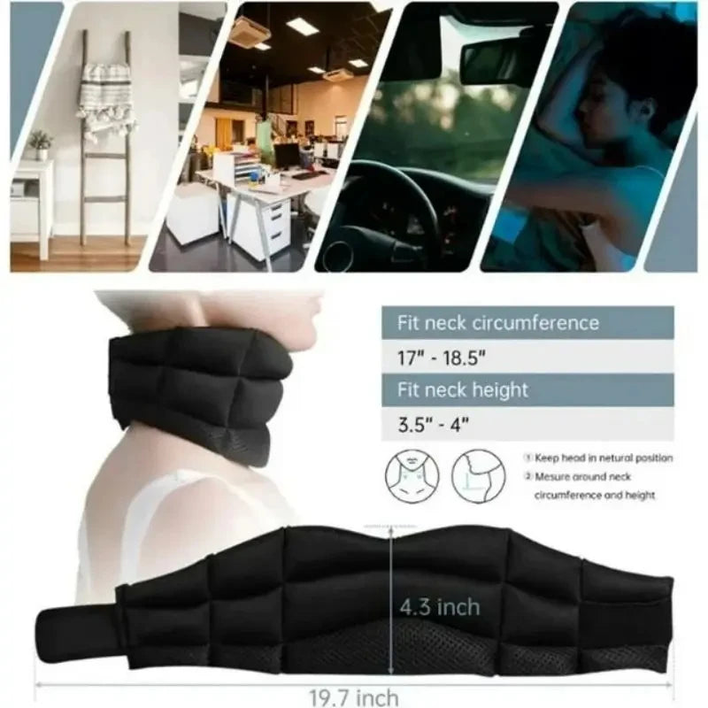 Collier Cervical de Soutien – Soulagement Naturel des Douleurs du Cou