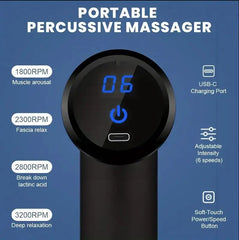 Pistolet de Massage – Récupération Musculaire & Détente Profonde