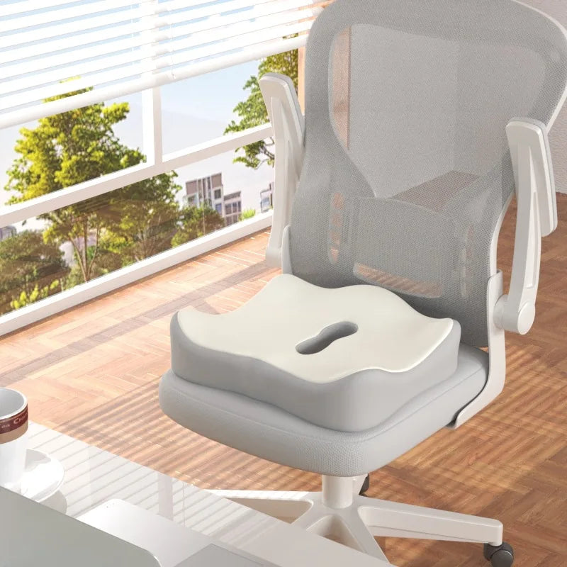 Coussin de Siège à Mémoire de Forme – Soutien Ergonomique et Effet Massage