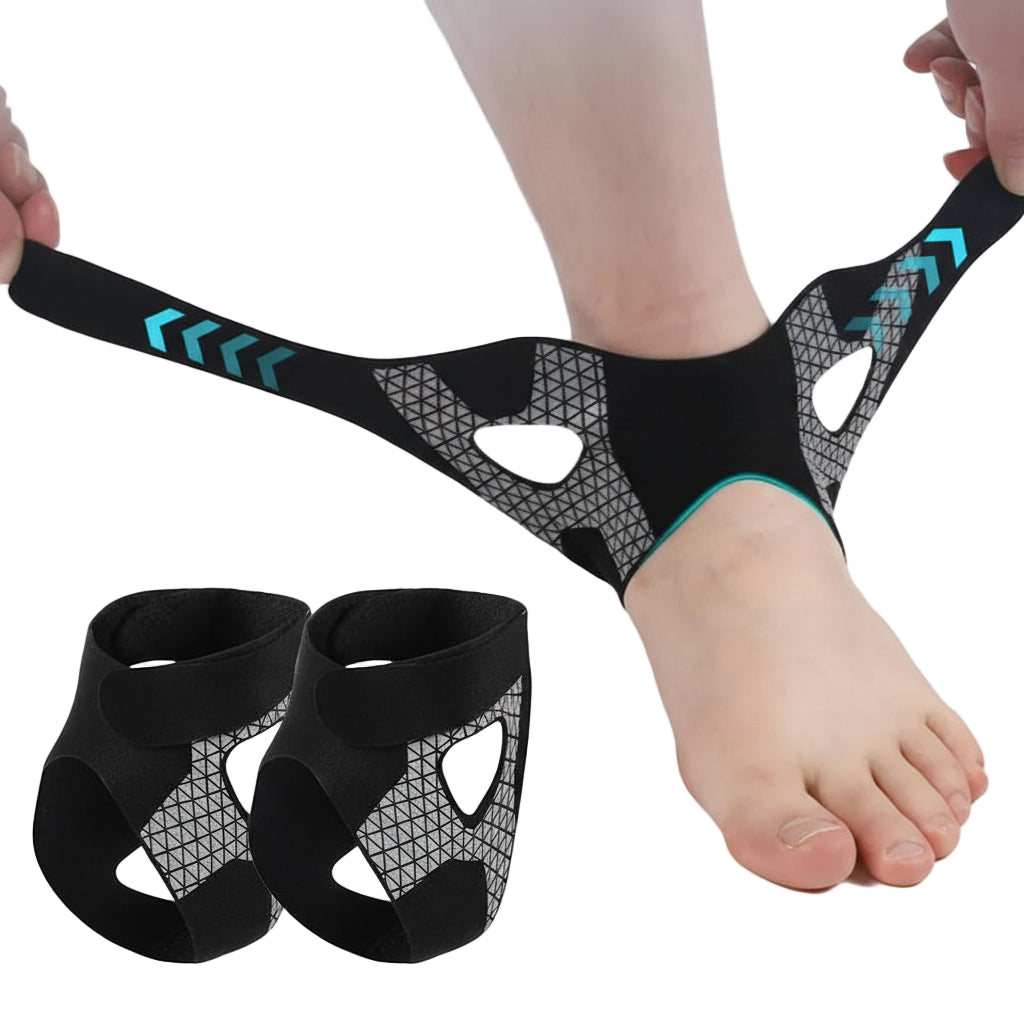 Chevillère de Sport Ultra-Fine (1 Paire) – Compression Bidirectionnelle & Stabilité Articulaire